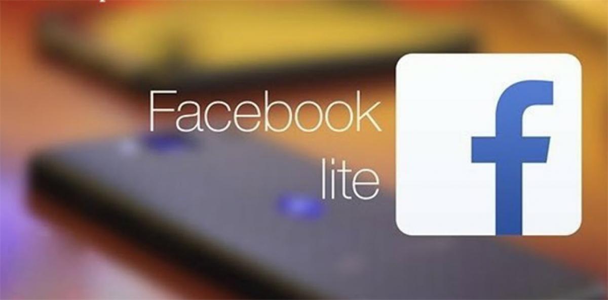 Slow net connection? Try FB Lite